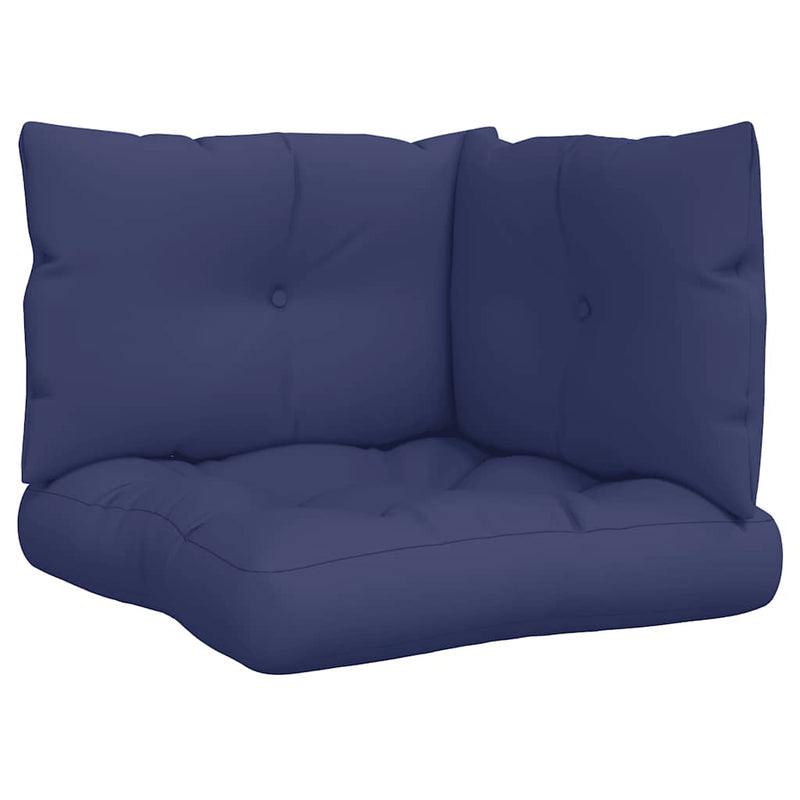 Load image into Gallery viewer, Vidaxl palletkussens 3 st oxford stof marineblauw
