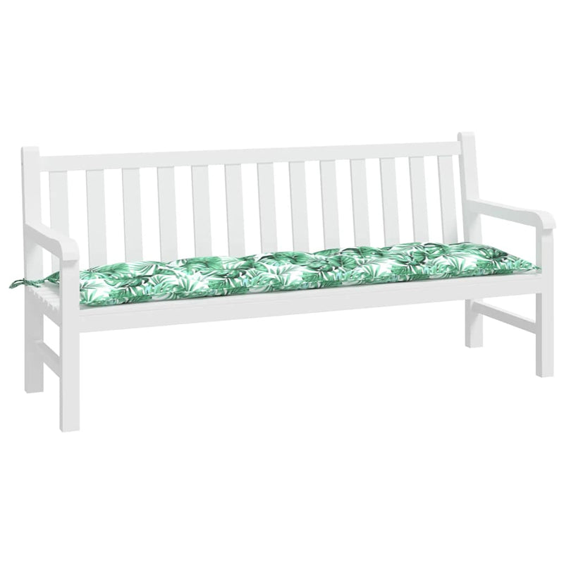 Load image into Gallery viewer, Vidaxl tuinbankkussen 180x50x7 cm oxford stof bladpatroon
