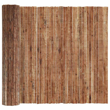 Vidaxl schorsschutting bruin 400 x 125cm schors
