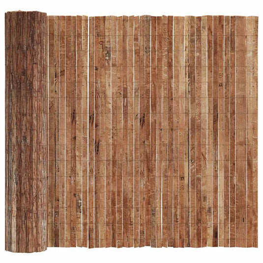 Vidaxl schorsschutting bruin 400 x 125cm schors