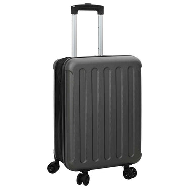 Vidaxl koffer met slot donkergrijs 34 x 23 x 55.5 cm abs kunststof