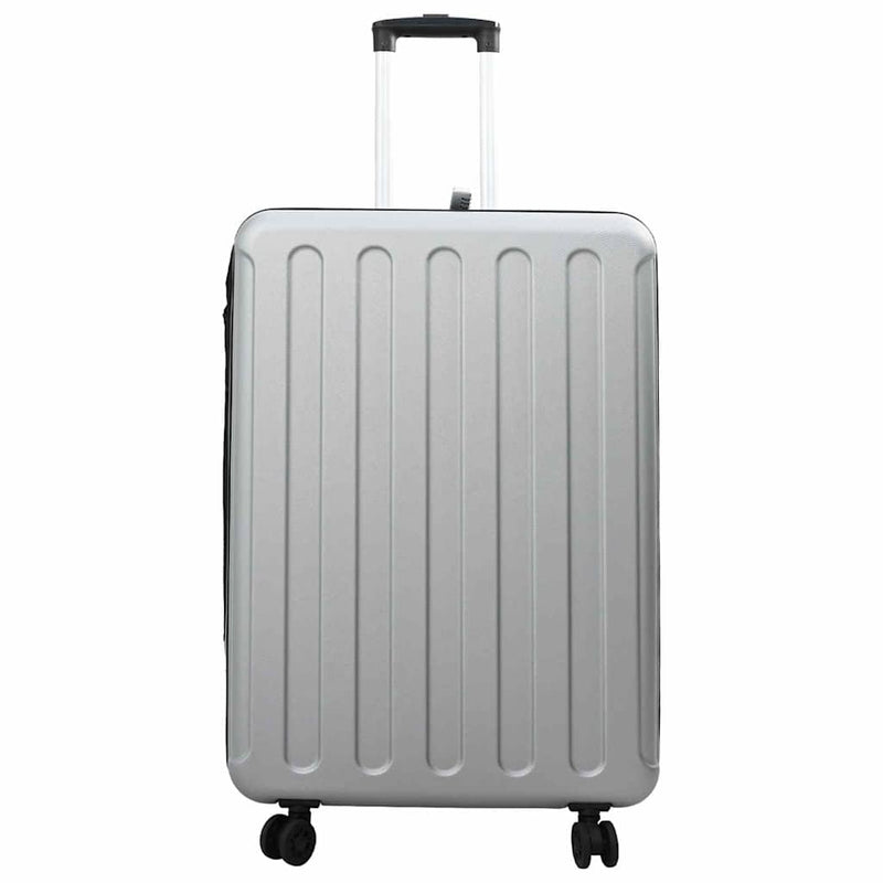 Load image into Gallery viewer, Vidaxl koffer met slot zilver 50 x 30 x 76 cm abs kunststof
