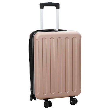 Vidaxl koffer met slot roségoud 34 x 23 x 55.5 cm abs kunststof
