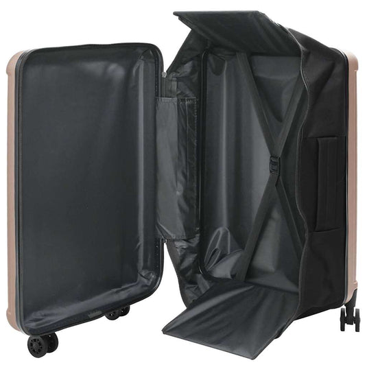 Vidaxl koffer met slot roségoud 50 x 30 x 76 cm abs kunststof
