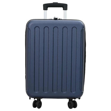 Vidaxl koffer met slot donkerblauw 34 x 23 x 55.5 cm abs kunststof