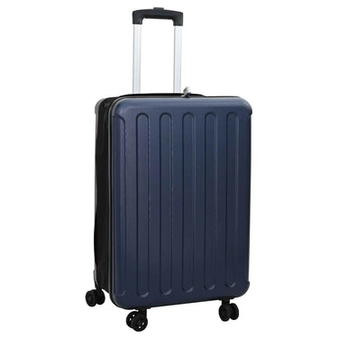 Vidaxl koffer met slot donkerblauw 43 x 27 x 66 cm abs kunststof