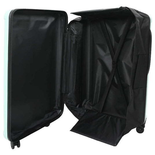 Vidaxl koffer met slot mintgroen 50 x 30 x 76 cm abs kunststof