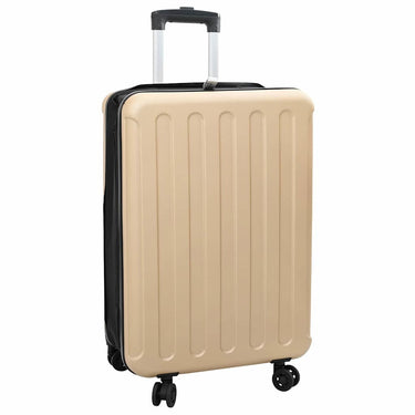 Vidaxl koffer met slot champagne 43 x 27 x 66 cm abs kunststof