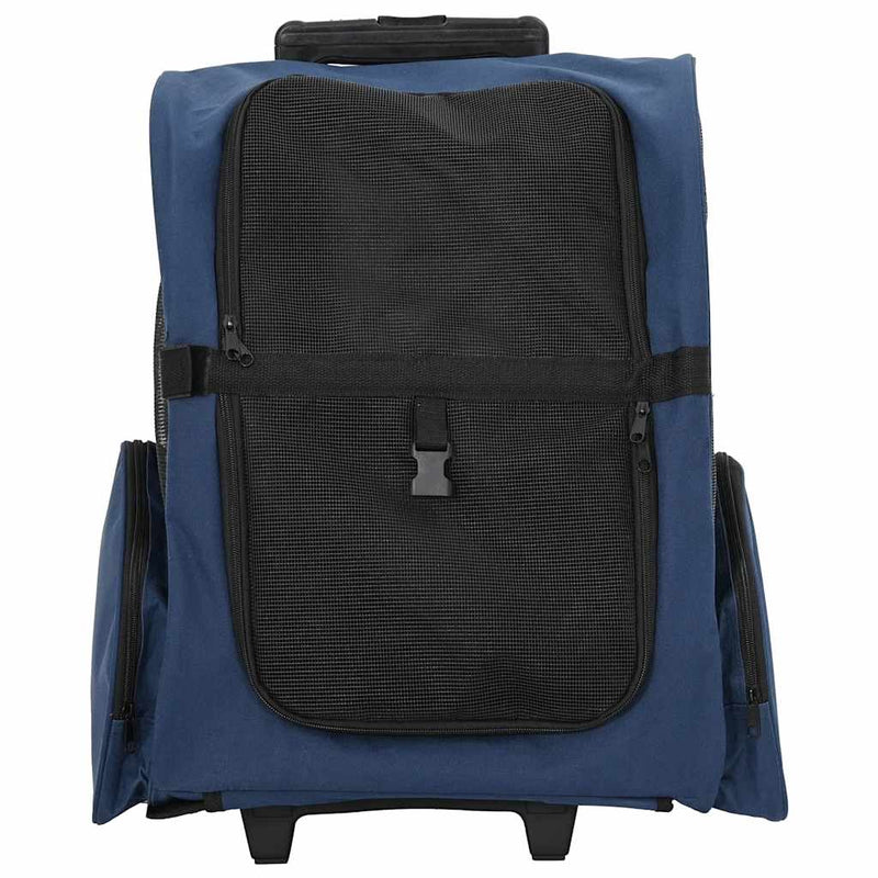 Load image into Gallery viewer, Vidaxl huisdierentrolley 3-in-1 48x32x(57-106) cm oxford stof blauw
