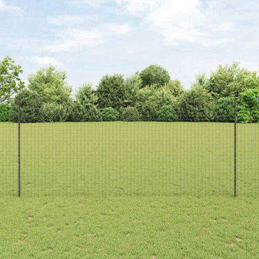 Vidaxl afrasteringspaal 5 pcs grijs 140 cm staal