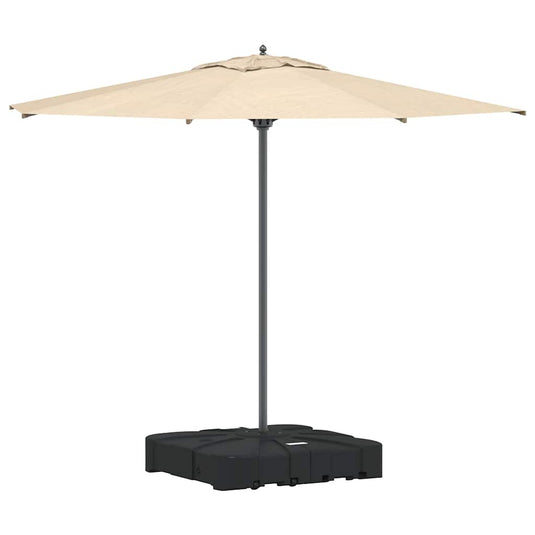 Vidaxl vrijhangende parasolvoet zwart 86 x 86 x 19 cm