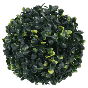 Vidaxl kunstbuxusballen met led-verlichting 4 st 12 cm groen