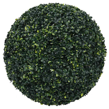 Vidaxl kunstbuxusballen met led-verlichting 2 st 52 cm groen