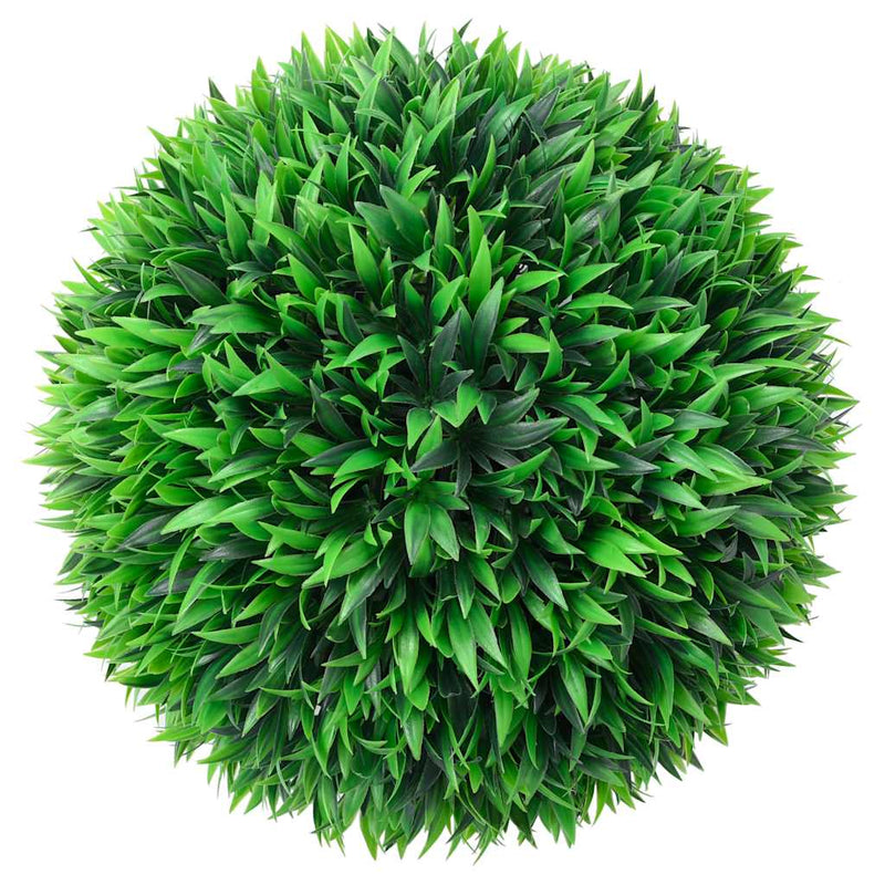 Load image into Gallery viewer, Vidaxl kunstbuxusballen met led-verlichting 2 st 47 cm groen
