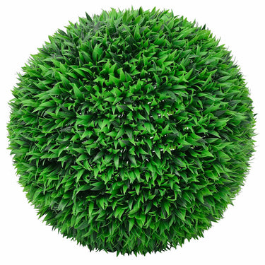 Vidaxl kunstbuxusballen met led-verlichting 2 st 55 cm groen