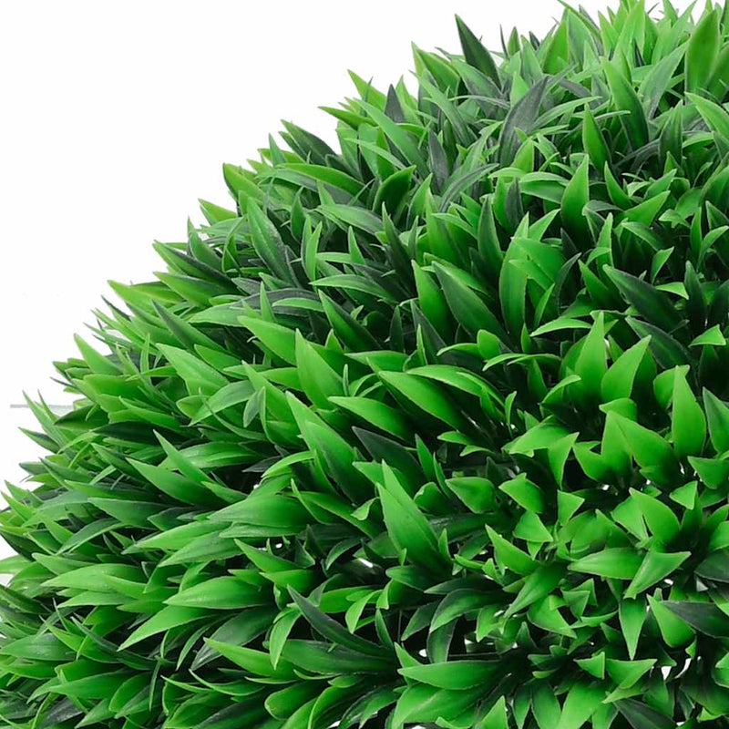 Load image into Gallery viewer, Vidaxl kunstbuxusballen met led-verlichting 2 st 55 cm groen
