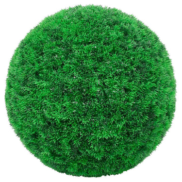Vidaxl kunstbuxusballen met led-verlichting 2 st 45 cm groen