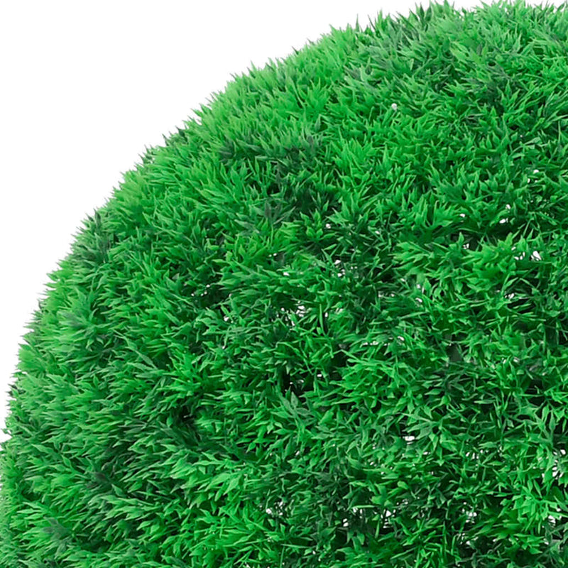 Load image into Gallery viewer, Vidaxl kunstbuxusballen met led-verlichting 2 st 45 cm groen
