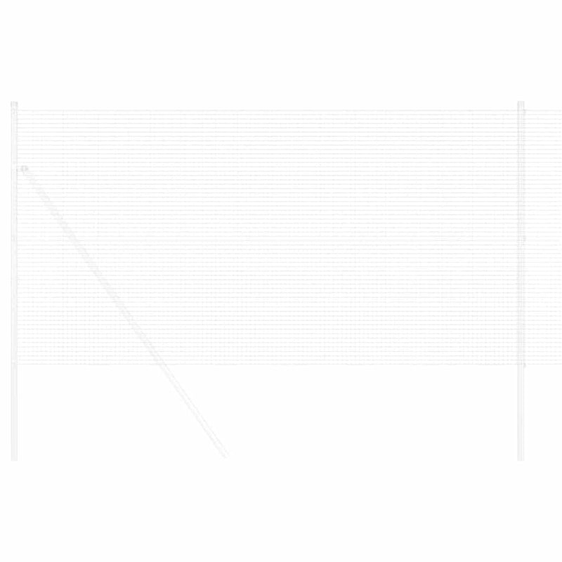 Load image into Gallery viewer, Vidaxl gelaste draadhek zilver 0.4 x 10 m
