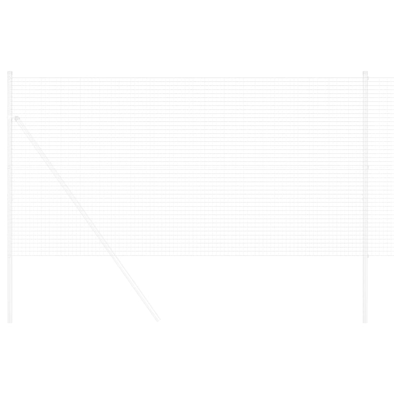 Load image into Gallery viewer, Vidaxl gelaste draadhek zilver 1.4 x 25 m
