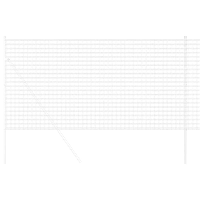 Load image into Gallery viewer, Vidaxl gelaste draadhek zilver 1.2 x 50 m
