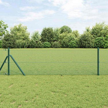 Vidaxl gelaste draadhek groen 1.4 x 10 m