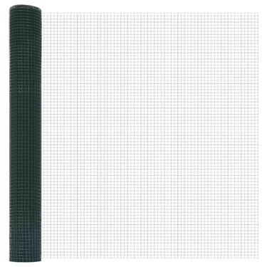 Vidaxl gelaste draadhek groen 1.4 x 10 m