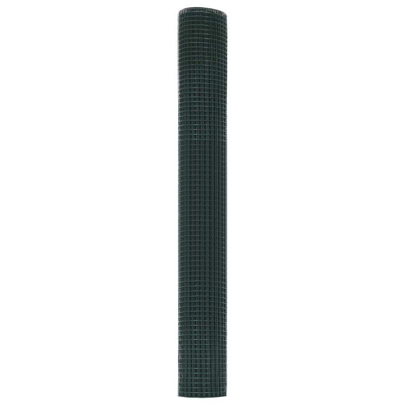 Load image into Gallery viewer, Vidaxl gelaste draadhek groen 1.2 x 25 m
