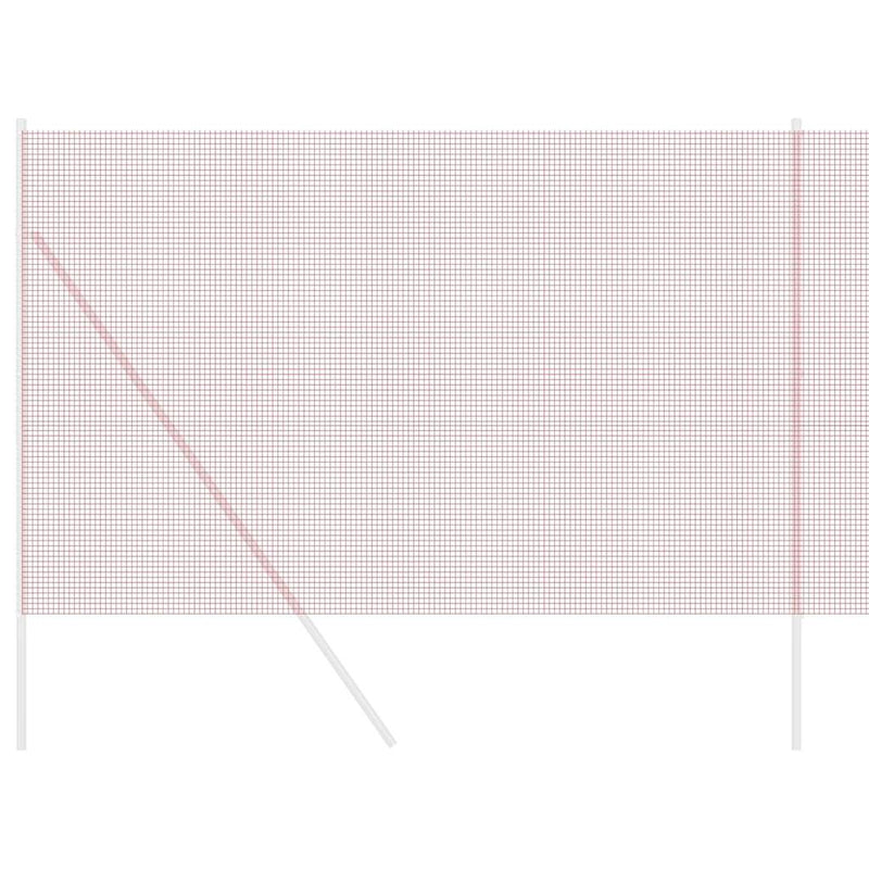 Load image into Gallery viewer, Vidaxl gelaste draadhek rood 1.5 x 10 m

