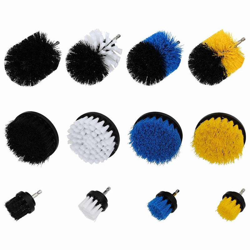 Load image into Gallery viewer, Vidaxl auto borstelset multikleur poly rattan
