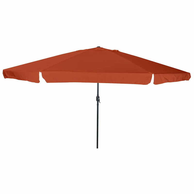 Load image into Gallery viewer, Vidaxl tuinparasol terracotta 395 x 395 x 245 cm polyester en staal
