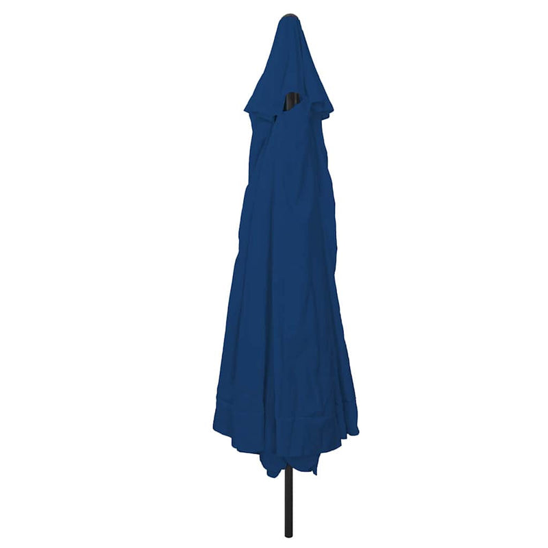 Load image into Gallery viewer, Vidaxl tuinparasol azurblauw 395 x 395 x 245 cm polyester en staal
