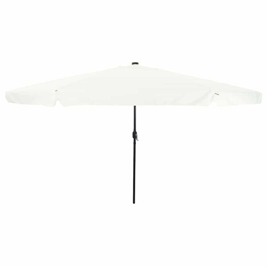 Vidaxl tuinparasol zand en antraciet 395 x 395 x 245 cm polyester