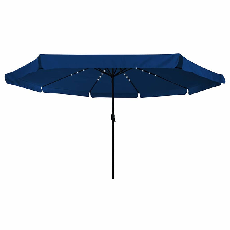 Load image into Gallery viewer, Vidaxl tuinparasol azurblauw 395 x 395 x 245 cm polyester

