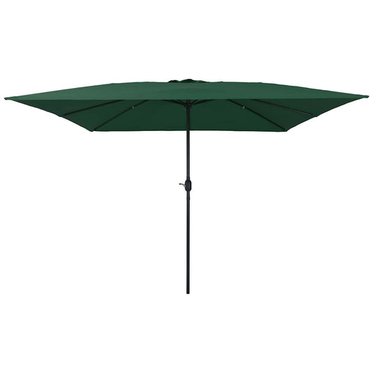 Vidaxl tuinparasol groen 295 x 295 x 245 cm polyester en staal
