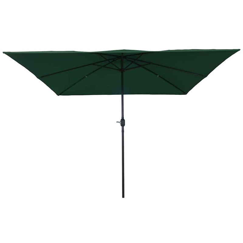 Load image into Gallery viewer, Vidaxl tuinparasol groen 295 x 295 x 245 cm polyester en staal
