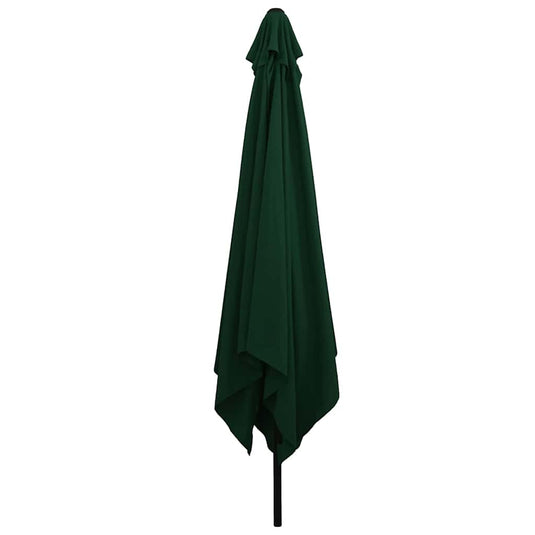 Vidaxl tuinparasol groen 295 x 295 x 245 cm polyester en staal