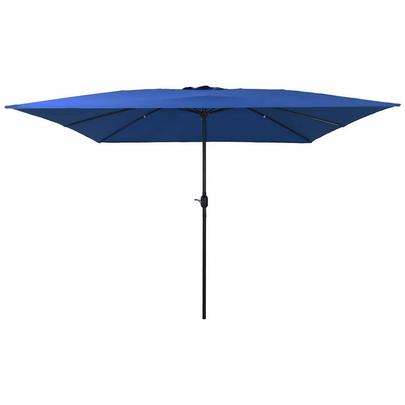 Load image into Gallery viewer, Vidaxl tuinparasol azurblauw 295 x 295 x 245 cm polyester en staal
