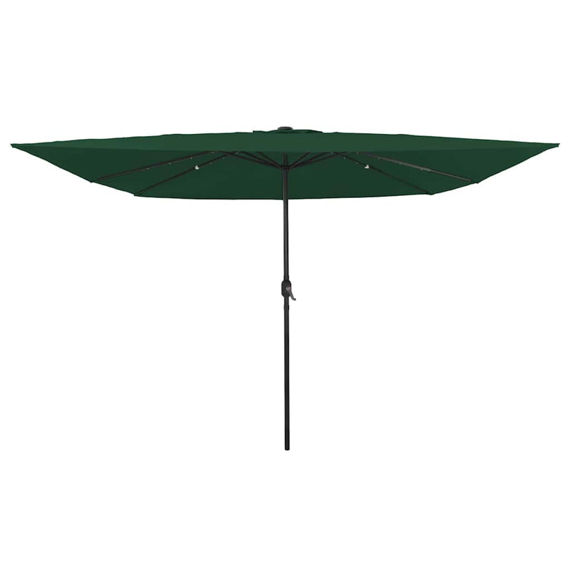 Load image into Gallery viewer, Vidaxl tuinparasol groen 295 x 295 x 245 cm polyester en staal
