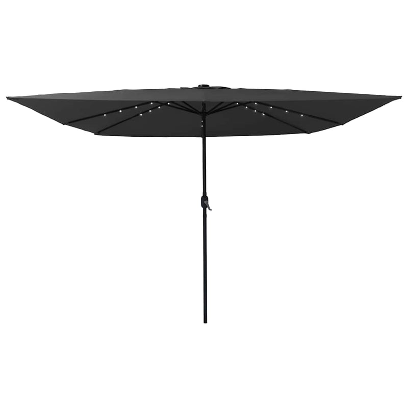 Load image into Gallery viewer, Vidaxl tuinparasol antraciet 295 x 295 x 245 cm polyester en staal
