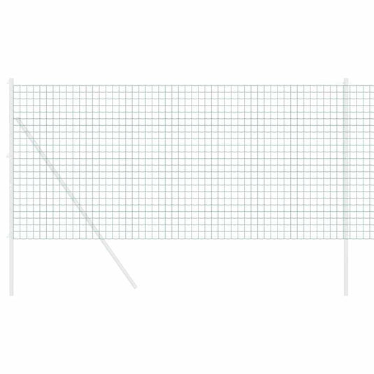 Vidaxl euro hek groen 1 x 10 m pvc-gecoat ijzer