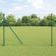 Vidaxl euro hek groen 1,5 x 10 m pvc-gecoat ijzer