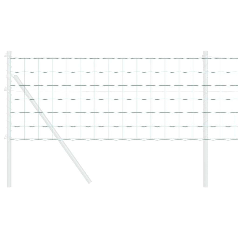 Load image into Gallery viewer, Vidaxl euro hek groen 0,4 x 10 m pvc-gecoat ijzer
