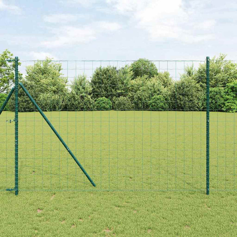 Load image into Gallery viewer, Vidaxl euro hek groen 1.6 x 10m pvc-gecoat ijzer
