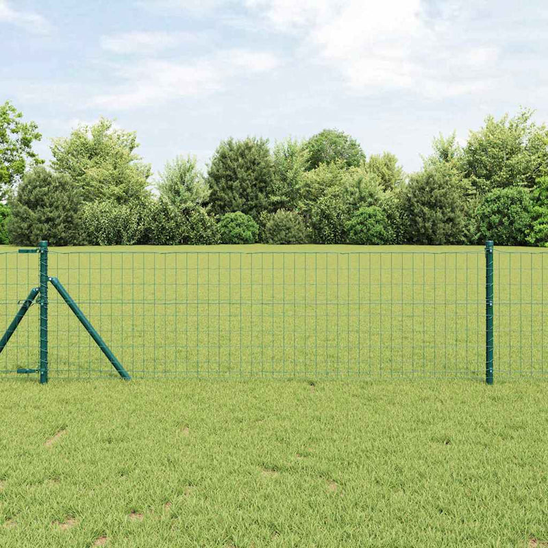 Load image into Gallery viewer, Vidaxl euro hek groen 0,6 x 25 m pvc-gecoat ijzer
