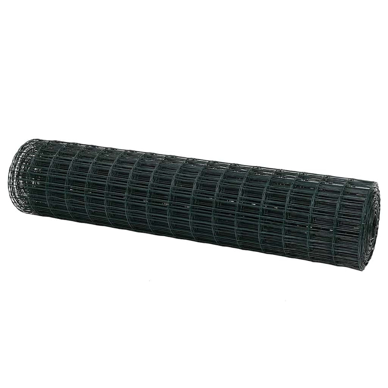 Load image into Gallery viewer, Vidaxl euro hek groen 1 x 25m pvc-gecoat ijzer

