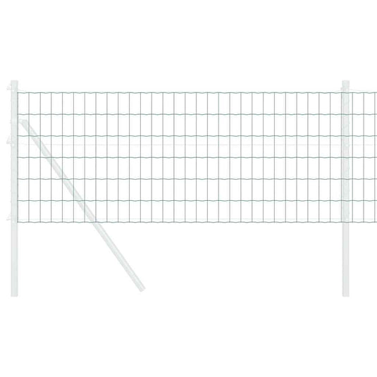Vidaxl euro hek groen 0,4 x 25 m pvc-gecoat ijzer