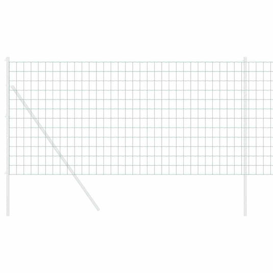 Vidaxl euro hek groen 1,2 x 25 m pvc-gecoat ijzer