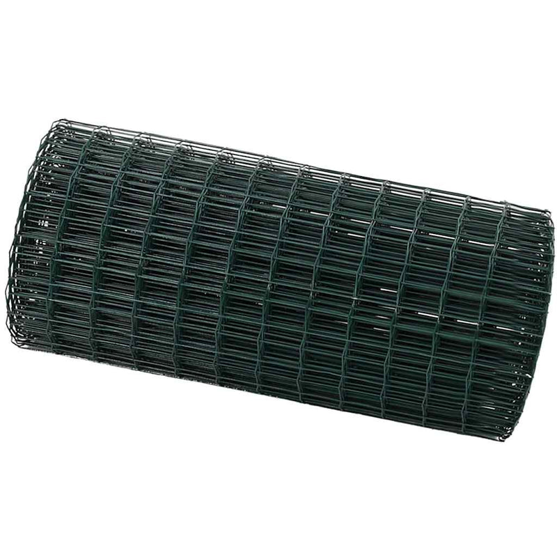 Load image into Gallery viewer, Vidaxl euro hek groen 0,4 x 50 m pvc-gecoat ijzer
