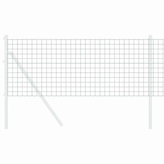 Vidaxl euro hek groen 0,6 x 50 m pvc-gecoat ijzer